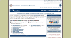 Desktop Screenshot of njdeponline.com